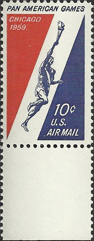 # C56 MINT NEVER HINGED PAN AMERICAN GAMES