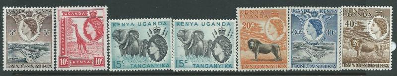 Kenya #103-109  (MNH) CV $8.50