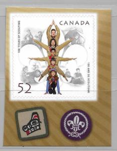 Canada 2225 100th Scouting single MNH