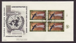 UN Geneva 13 Art P/B Geneva U/A FDC