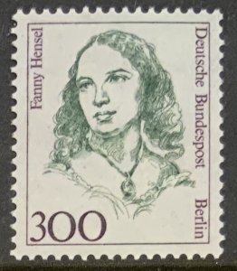 GERMANY BERLIN 1986/9 FAMOUS WOMEN 300pf SGB746 UNMOUNTED MINT