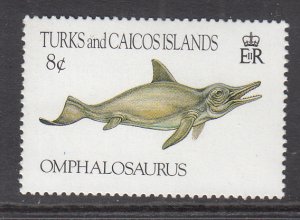 Turks and Caicos 1035 Dinosaur MNH VF