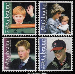 Gibraltar Scott 913-916 Mint never hinged.