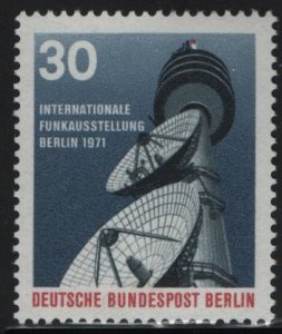BERLIN 9N313 VF MNH TELECOMMUNICATIONS TOWER