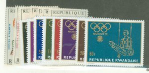 Rwanda #398/421 Mint (NH) Single