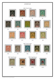 French Colonies and Territories (8 albums) 1852-2020 PDF STAMP ALBUM PAGES