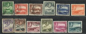 $Antigua Sc#84-95 used, VF, complete set, Cv. $139