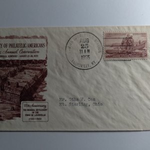 SCOTT #1063 LEWIS AND CLARK POSTAL HISTORY WITH CACHET PHILATELIC AMERICANS