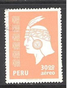 Peru C487 used SCV $ 0.45