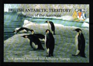 BRITISH ANTARCTIC TERR. SGSB1 2006 PENGUINS OF THE ANTARCTIC BOOKLET  MNH