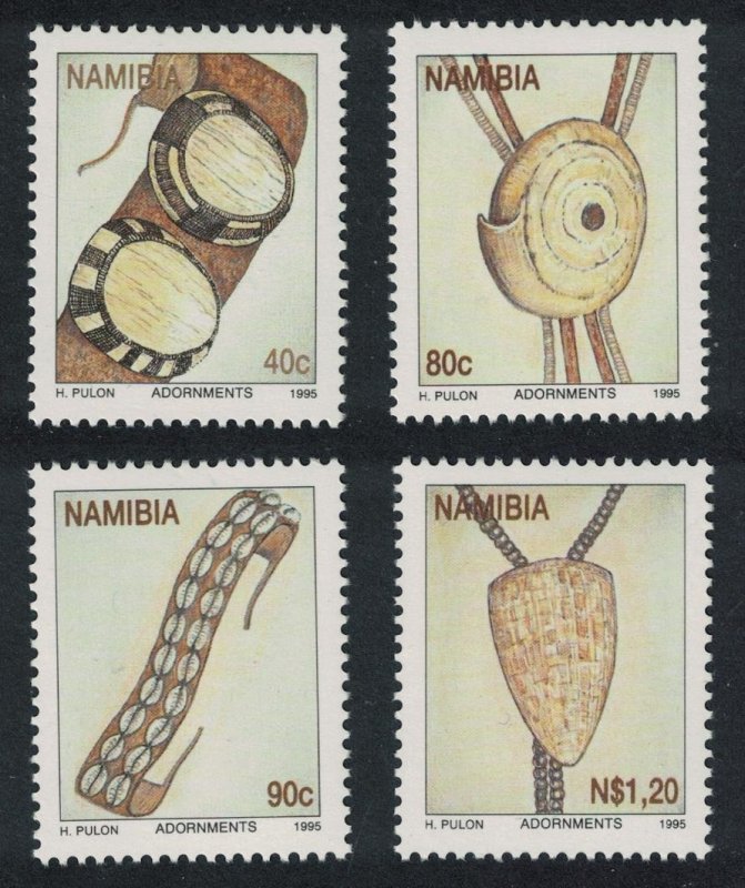 Namibia Personal Ornaments 4v SG#671-674