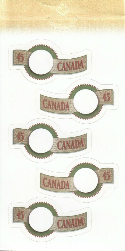 Canada 1995 - Self Adhesive Greetings Booklet 10 x 45c - SG-1569 with stickers