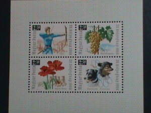 HUNGARY-1965-SC#B262b - WORLD STAMP DAY MNH S/S SHEET-VERY FINE