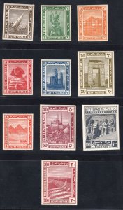 MOMEN: EGYPT SC #50-59 1914 MINT OG VLH VF LOTT #65715