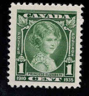 CANADA Scott 211 MH* Stamp Princess Elizabeth
