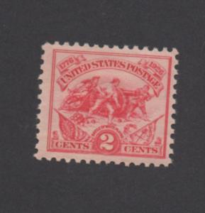 Scott #  629  unused  OG hinged   single