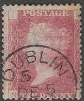 Great Britain 33   Plate 159  Used  SC:$3.00