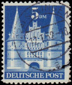 Germany #661a, Complete Set, 1949-1951, Used