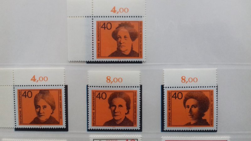 Germany 1974 Famous Women Mint