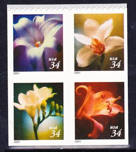 US 3490a Flowers MNH 