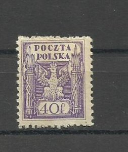POLAND 1920, MH