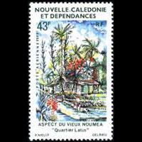 NEW CALEDONIA 1981 - Scott# C178 Old Noumea Set of 1 NH