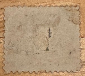 Canada J9 used 5 c postage due
