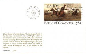 #UX87 Battle of Cowpens Gamm FDC