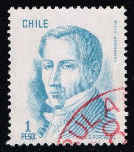 Chile #481 Diego Portales; Used