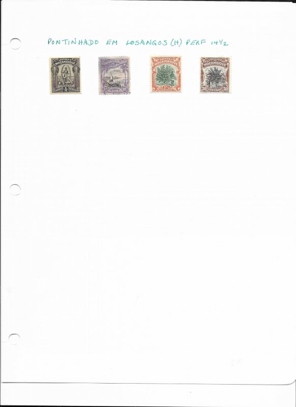 Mozambique Company 1918-1941 Perfs, Cancels & Var. - CAT $5.30 See Scan