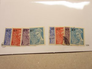 FRANCE Scott 499-502 MINT HINGED & USED (2 SETS) Cat $2