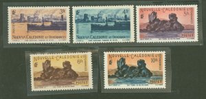 New Caledonia #287-291