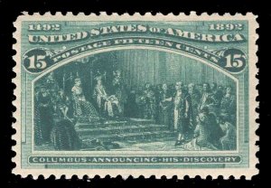 MOMEN: US STAMPS #238 MINT OG NH VF LOT #79256*