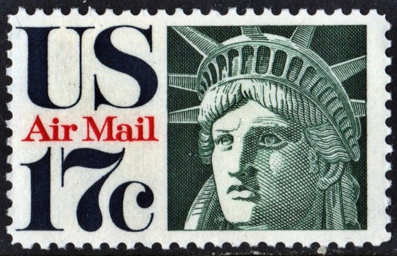 SC#C80 17¢ Statue of Liberty Single (1971) MNH