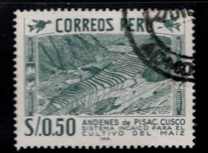 Peru  Scott 500 Used INA printing