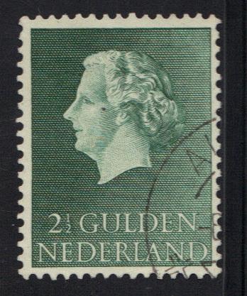 Netherlands  #362  used  1955  Juliana 2 1/2 g