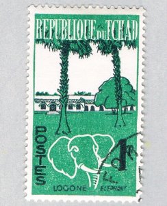 Chad 71 Used Elephant 1961 (BP59409)