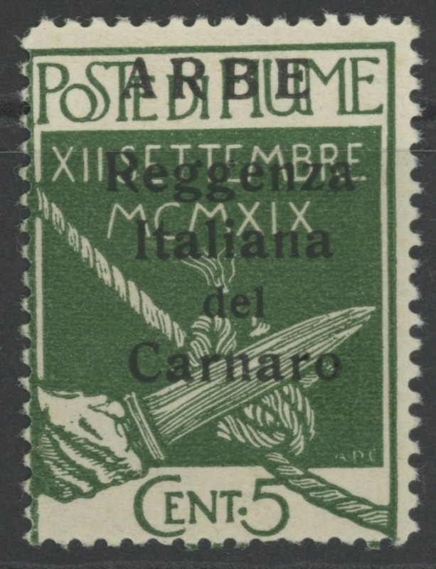 Fiume 122 * mint hinged (2209 533)