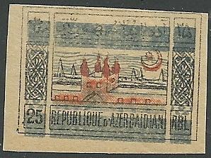 Azerbaijan - 9 - MHR  - SCV-1.10