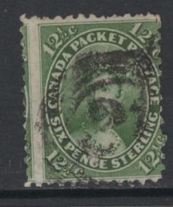 CANADA 18 USED QUEEN VICTORIA ISSUE CAT VALUE $150.