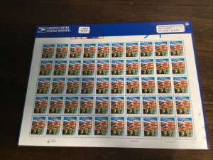 Scott #3153 The Stars And Stripes Forever Sheet of 50 Flag Stamps - MNH-1997-NIP