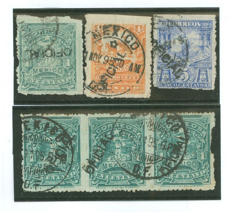 Mexico #O10/O13a/O14 Used Single