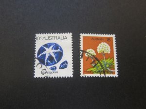 Australia 1974 Sc 562,574 FU