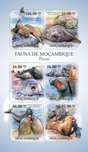 MOZAMBIQUE 2011 SHEET MNH SEALS