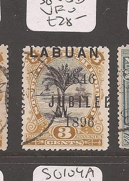 Labuan Jubilee 3c Tree SG 85d VFU (9auq)