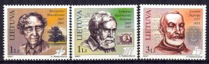 Lithuania 2007 Famous People Writers Art Sculpture Poet Writer Sc.830/2 MNH