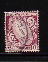 Ireland Sc 73 1922 6d Sword of Light stamp  used