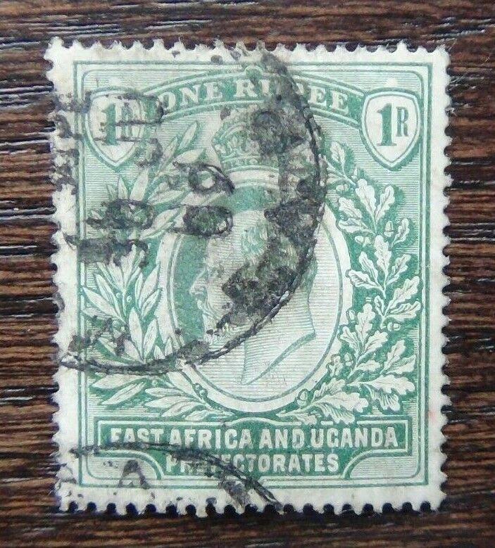 East Africa & Uganda 1904 - 07 1r Green Used