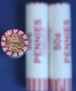 2025 P US 1 Roll Lincoln Cent Penny Brilliant Unc Unsearched