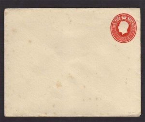 New Zealand KGV pre-stamp postal stationery cover mint